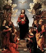 Piero di Cosimo Immaculate Conception with Saints oil painting artist